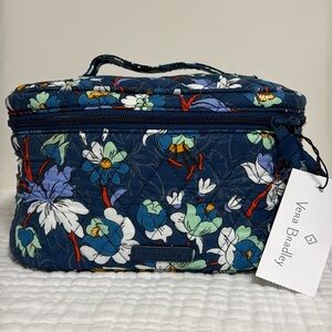 Vera Bradley train case floral bursts NWT